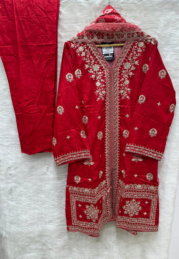 BIN SAEED EMBROIDERED DUPATTA- 05