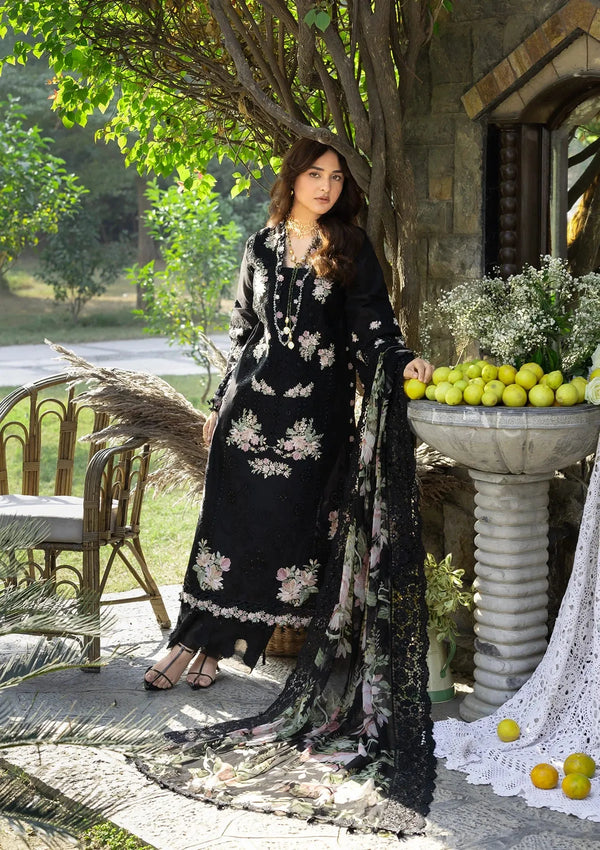ELAF LUXURY LAWN FESTIVE | MIDNIGHT BLOSSOM
