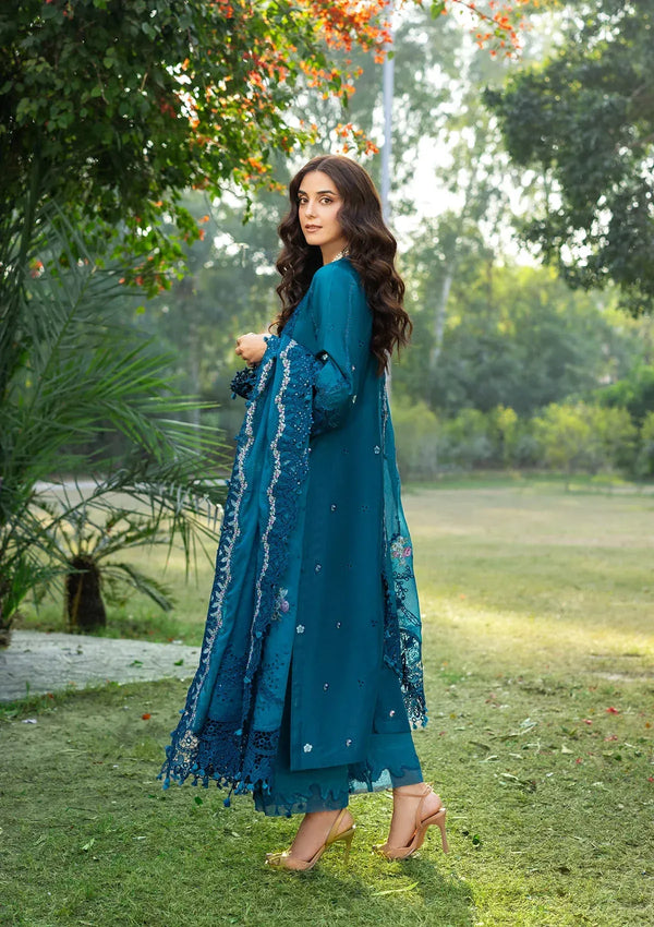 ELAF LUXURY LAWN FESTIVE | SAPPHIRE