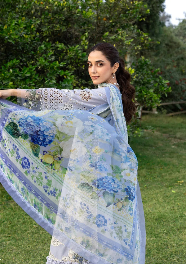 ELAF LUXURY LAWN FESTIVE | SKY BLISS
