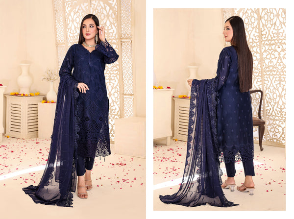 KINZA CHICKEN KARI UN-STITCHED COLLECTION BY BIN HAMEED 24'-10