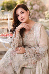 Maria b chiffon collection'26 /MPC-26-107-Ivory Beige