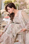 Maria b chiffon collection'26 /MPC-26-107-Ivory Beige