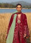HUSSAIN REHAR LL SS LUXURY LAWN 25' MAHOGANY