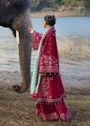 HUSSAIN REHAR LL SS LUXURY LAWN 25' MAHOGANY