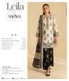 LEILA BY MAHNUR UNSTITCHED LAWN D-9