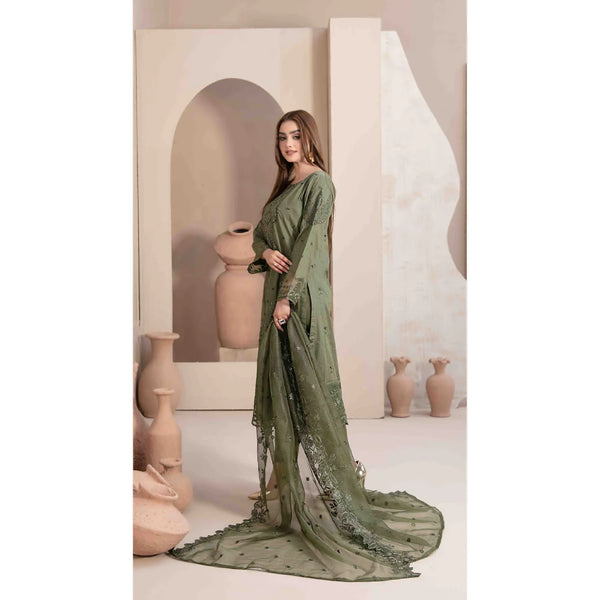 TAWAKKA LEMA PREMIUM UN-STICHED 3PC|D-2167