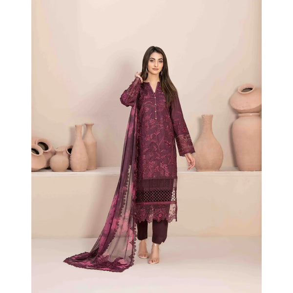 TAWAKKA LEMA PREMIUM UN-STICHED 3PC|D-2170