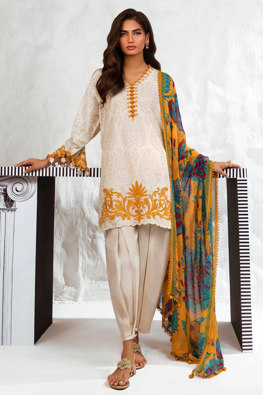 SANA SAFINAZ MUZLIN LUXURY LAWN | D-3b