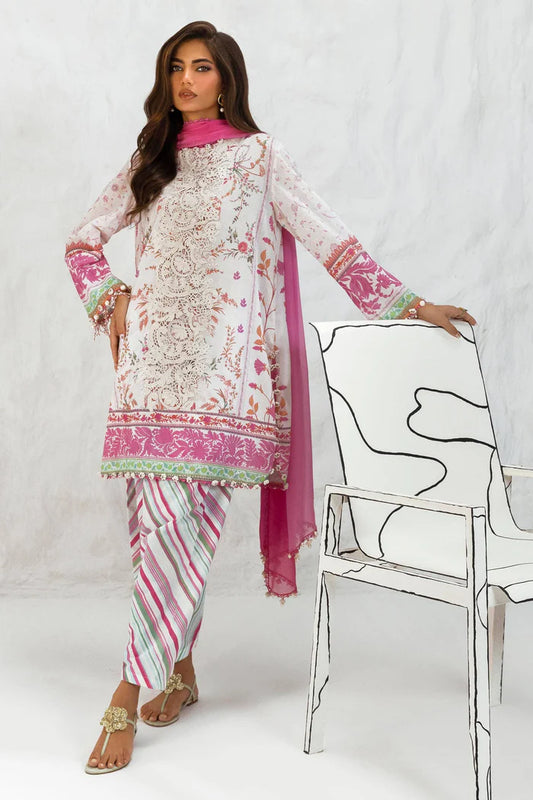 SANA SAFINAZ MUZLIN LUXURY LAWN | D-5B