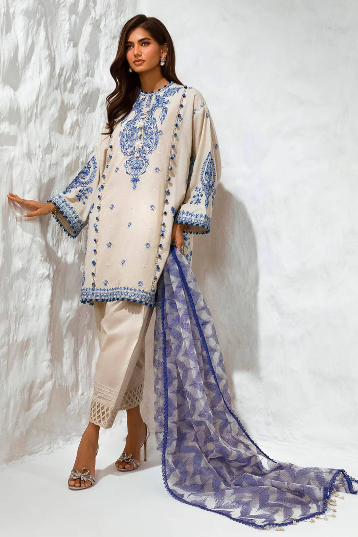 SANA SAFINAZ MUZLIN LUXURY LAWN | D-9A
