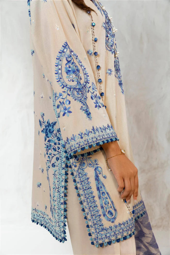 SANA SAFINAZ MUZLIN LUXURY LAWN | D-9A