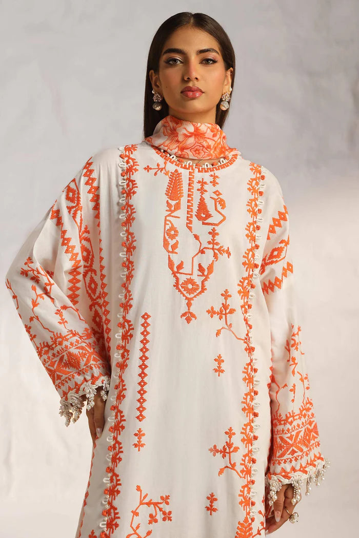 SANA SAFINAZ MUZLIN LUXURY LAWN | D-17B