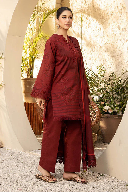 ELAHEH BY M.BASIC UN-STITCHED 3PC | ELHV1-12