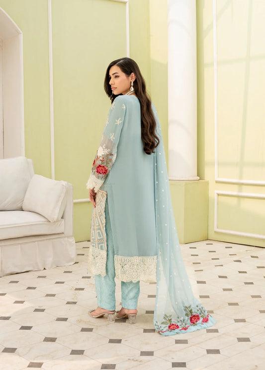 UFAQ BY ZAINAB FAZLANI SEMI-STITCHED 3PC | ZFUF-012