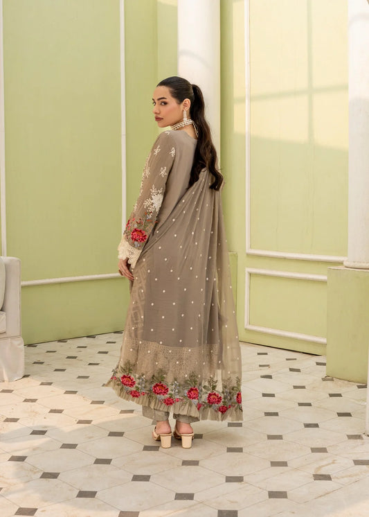 UFAQ BY ZAINAB FAZLANI SEMI-STITCHED 3PC | ZFUF-010