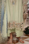 Maria b chiffon collection'26 /MPC-26-105-Pistachio Green