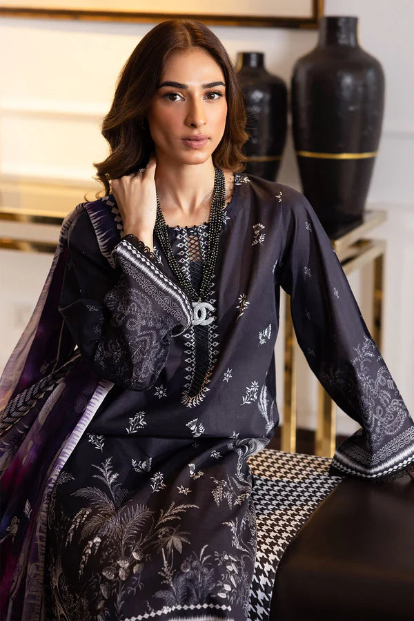 NUREH SIGNATURE PRINTS UN-STITCHED 3PC | SP-118