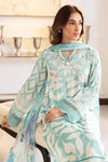 NUREH SIGNATURE PRINTS UN-STITCHED 3PC | SP-115