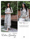 EDEN GARDEN BY HUMDUM UN-STITCHED 3PC | D-10