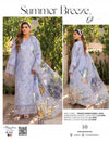SUMMER BREEZE HUMDUM UNSTITCHED LAWN 2026 D-10