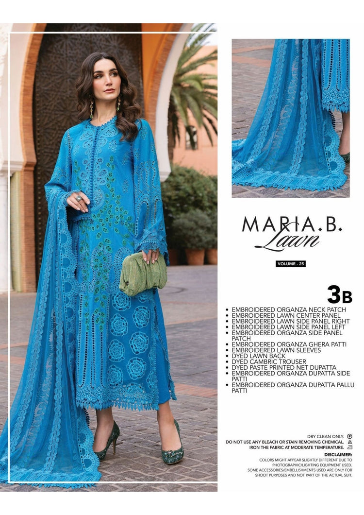 MARIA B LUXURY UNSTITCHED LUXURY  LAWN (13-B)