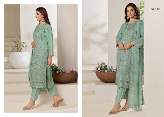 BISMA BY BIN HAMEED SEMI-STITCHED | DA-1392