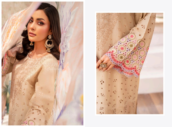SAFINA LAWN STITCHED KARMA KC-1359