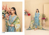 ZENARA BY TAWAKKAL SEMI-STITCHED 3PC | D-1896