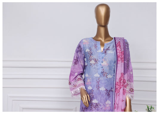 SADABAHAR PRINTED CHIKANKARI STITCHED D-04