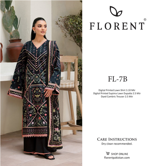 FLORENT LUXURY LAWN STITCHED | D-14