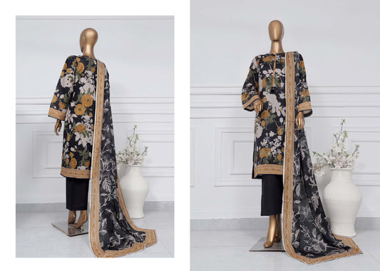 SADABAHAR PREMIUM PRINTED LAWN D-09