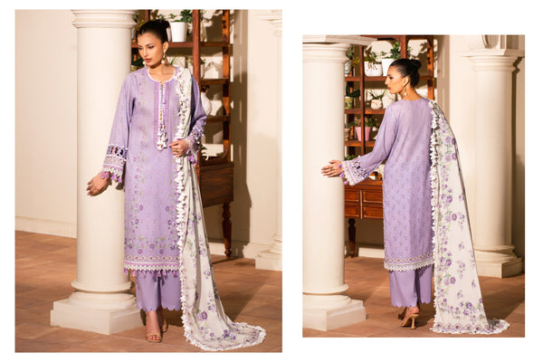 MAUSUMMERY STITCHED 3PC | D-09
