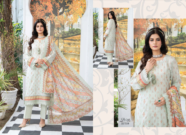 MASHAAL BY RIAZ ARTS | UN-STITCHED 3PC |D-06