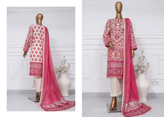 SADABAHAR PREMIUM PRINTED LAWN D-04