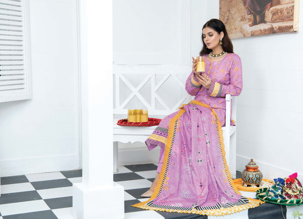 MASHAAL BY RIAZ ARTS | UN-STITCHED 3PC |D-04