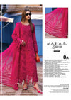MARIA B LUXURY UNSTITCHED LUXURYLAWN (8-A)