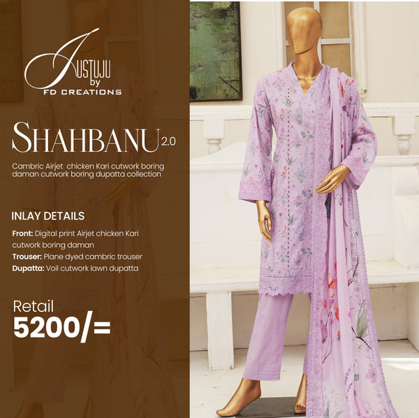 SHAHBANU BY JUSTUJU | D-02