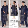 Sanubar Bin Hameed Semi Stitched Chiffon DA-1803