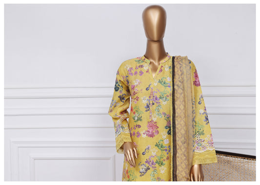 SADABAHAR PRINTED CHIKANKARI STITCHED D-06