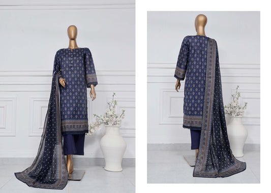 SADABAHAR PREMIUM PRINTED LAWN D-11