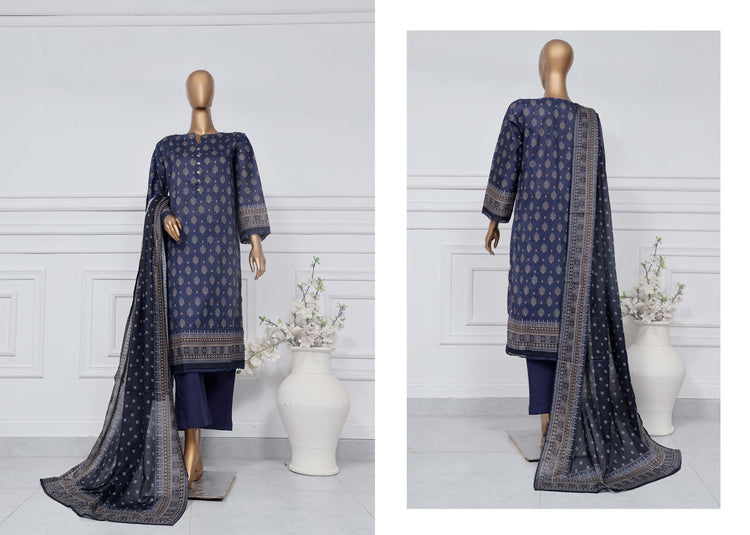 SADABAHAR PREMIUM PRINTED LAWN D-11