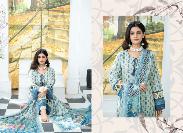 MASHAAL BY RIAZ ARTS | UN-STITCHED 3PC |D-03
