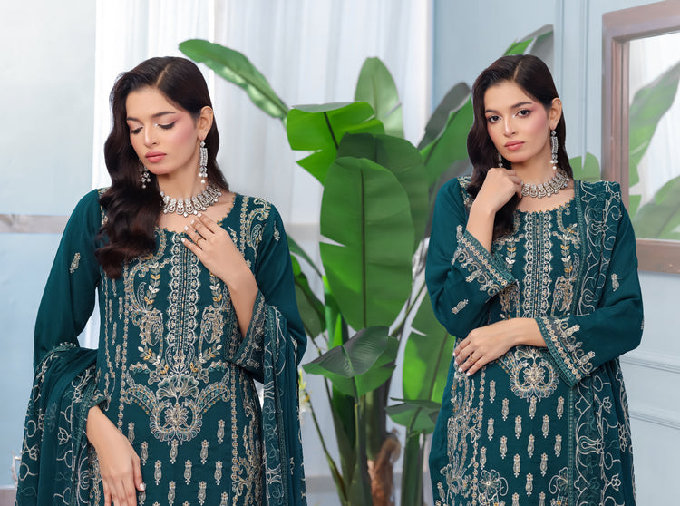 ARSHAMA BY BIN HAMEED SEM-STITCHED | EKR1528