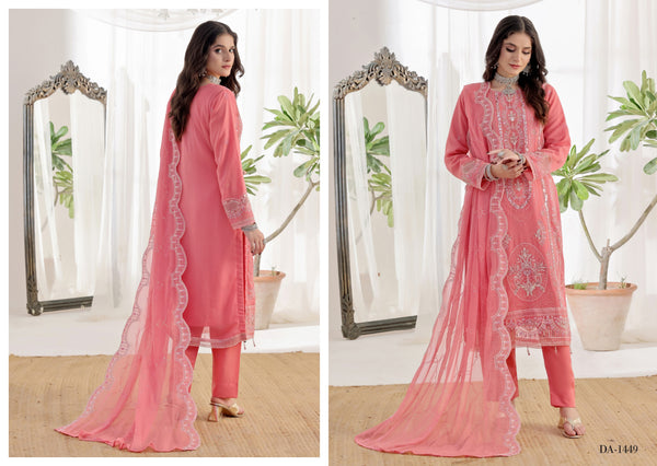 Maroosha Bin Hameed Semi Stitched Chiffon DA-1449