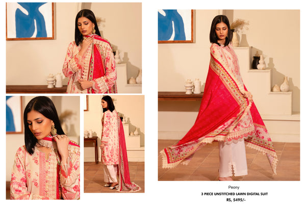 MAUSUMMERY STITCHED 3PC | D-11