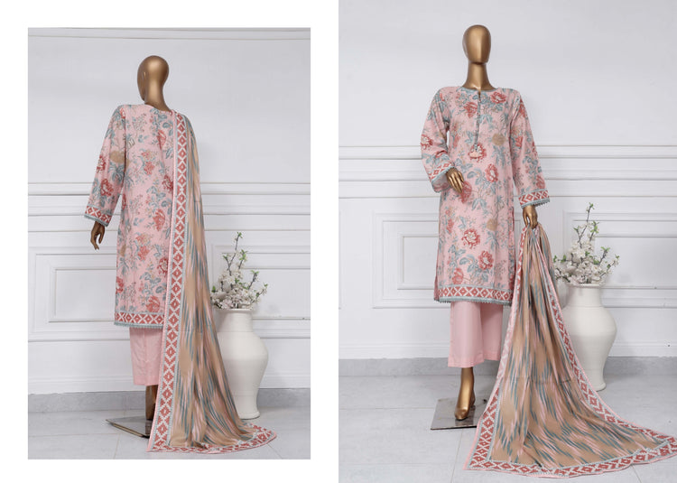 SADABAHAR PREMIUM PRINTED LAWN D-07