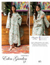 EDEN GARDEN BY HUMDUM UN-STITCHED 3PC | D-02