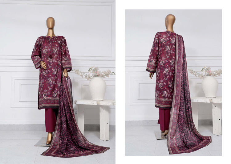 SADABAHAR PREMIUM PRINTED LAWN D-22