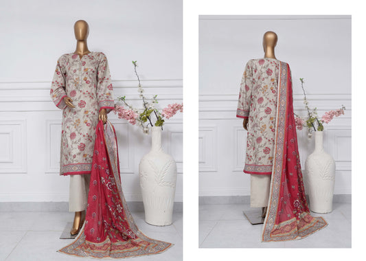 SADABAHAR PREMIUM PRINTED LAWN D-01